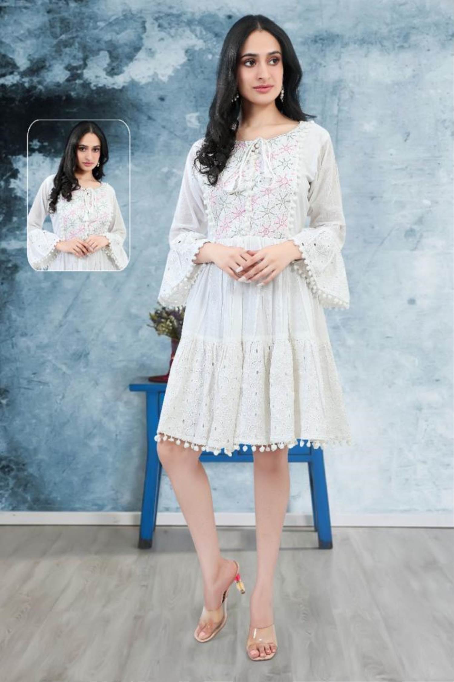 Trending | $39 - $52 - White Designer Kurti Crepe Silk Kurti and White  Designer Kurti Crepe Silk Tunic Online Shopping