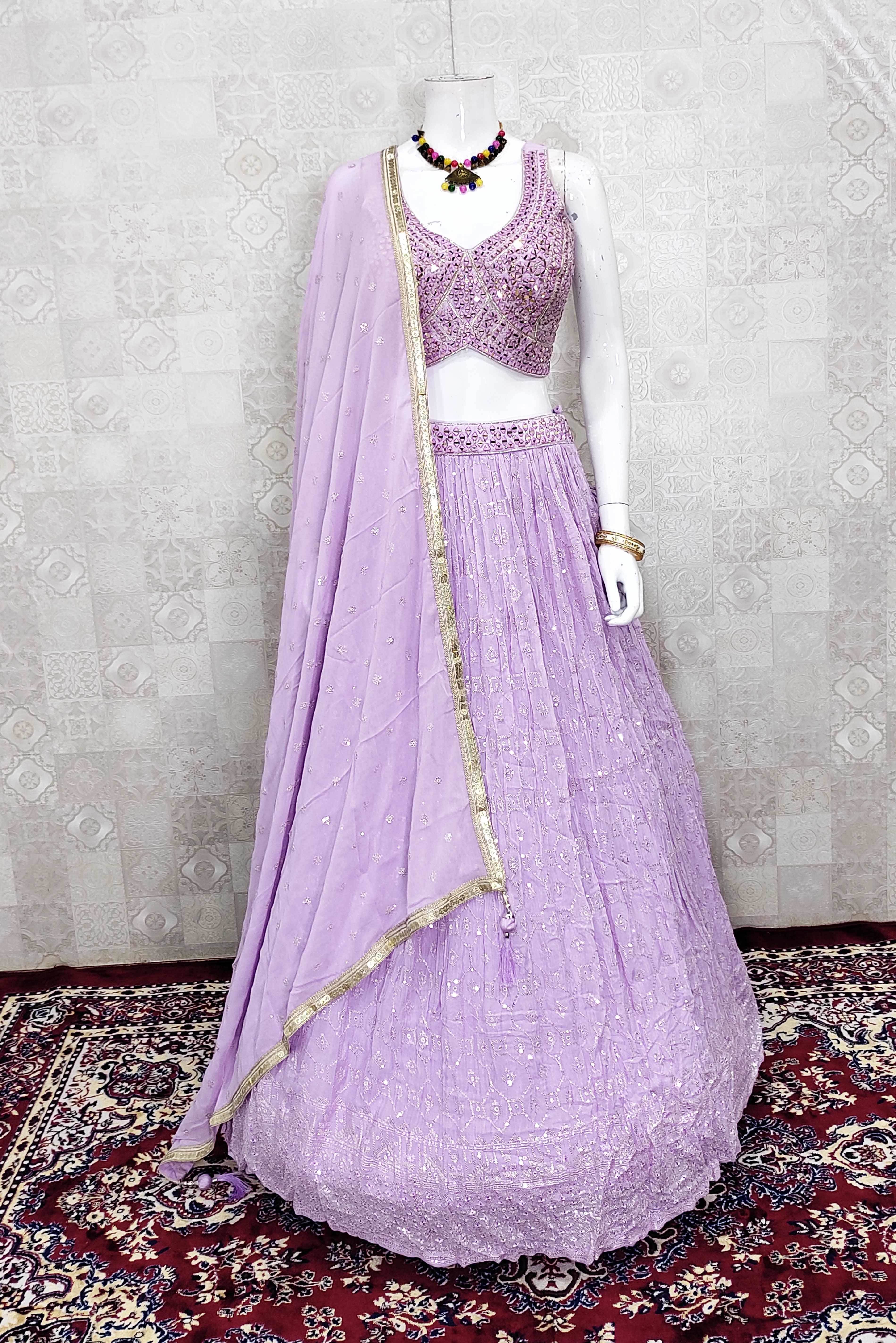 Purple Designer Lehenga Choli Indian Party Wear Lehenga Reception Wear for  Bride Ready Made Enagagement Lehenga Choli for Women US UK Canada - Etsy  Hong Kong